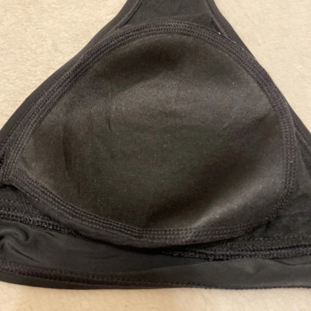 Merona Black Bikini with Roxy Multicolor Patterned Bottom - Picture 11 of 16